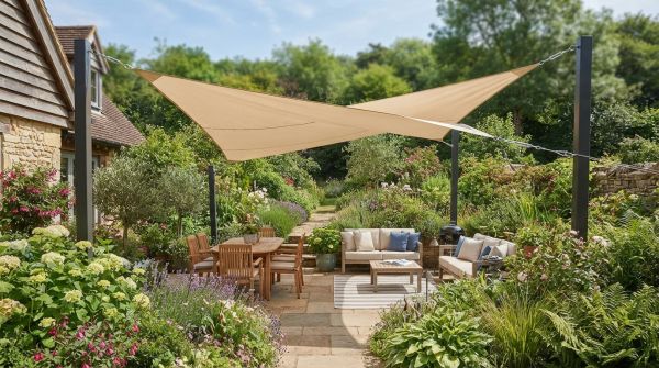 Choisissez la voile d'ombrage parfaite pour votre jardin