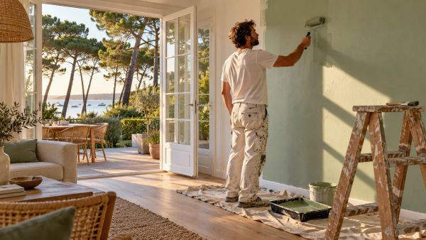 Décorez votre intérieur : le peintre expert à la teste de buch