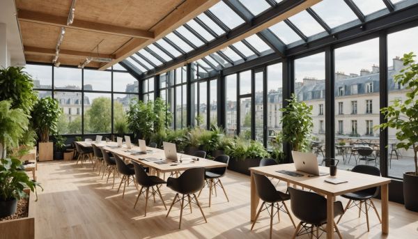 Espaces coworking paris : flexibilité et durabilité avec hiptown