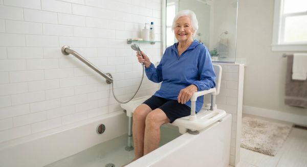 Les avantages des sièges de baignoire pour seniors et pmr