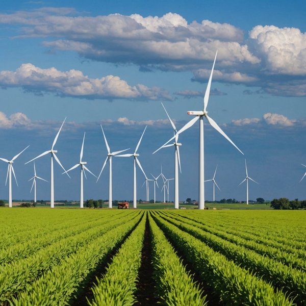 Quels sont les moyens de promouvoir l'énergie éolienne auprès des agriculteurs ?