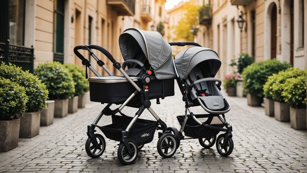 Découvrez les poussettes 3-en-1 trio à -50% dès maintenant