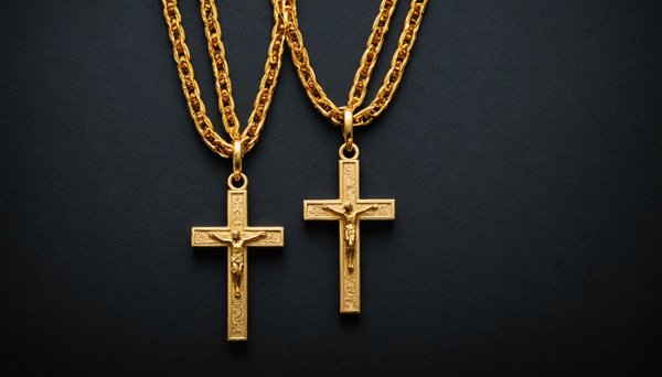 Chaine et croix en or : un symbole de foi et d'élégance